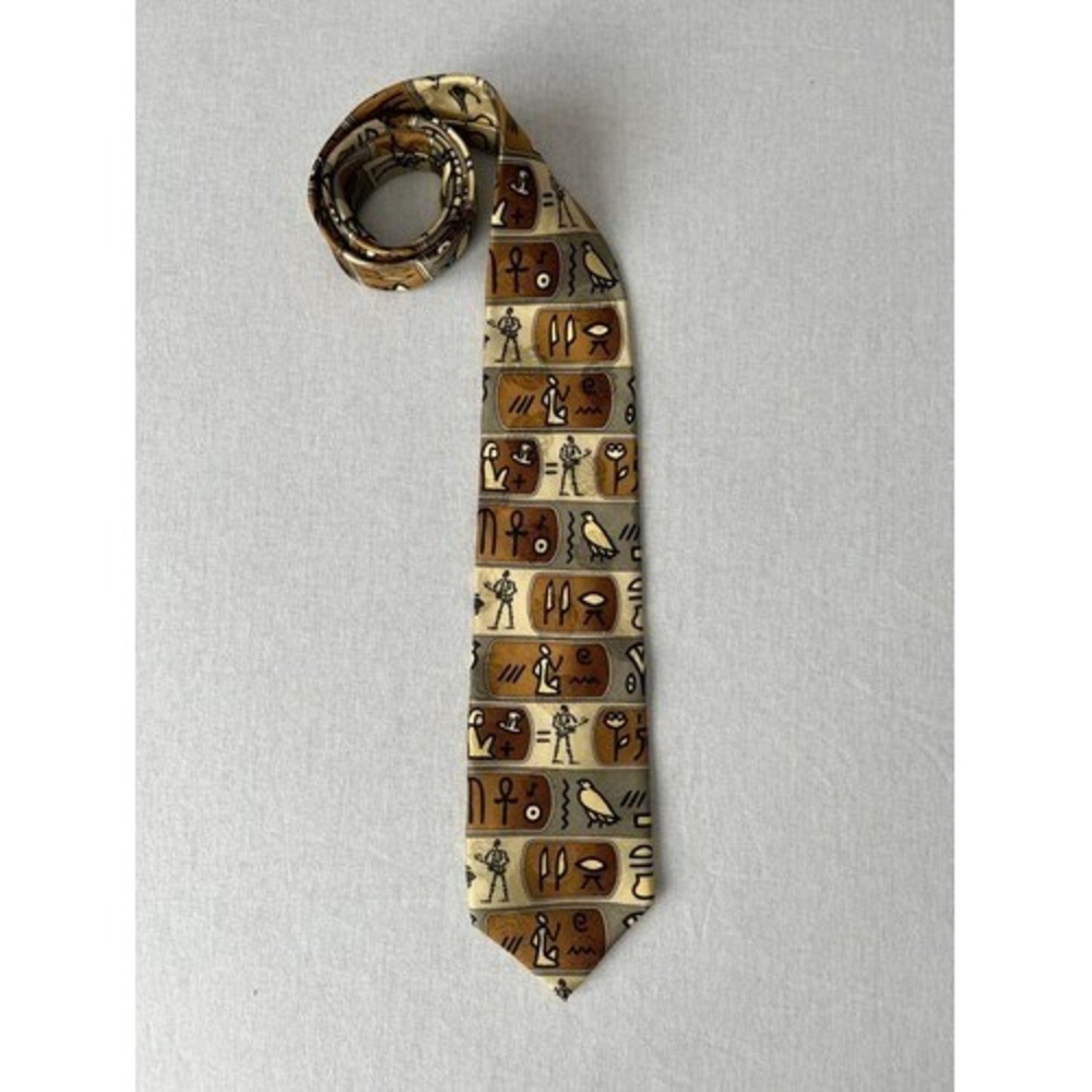 Grateful Dead Egypt '78 2nd Set Neck Tie MADE IN USA 1996 VTG Men's 100% Silk - Picture 5 of 5